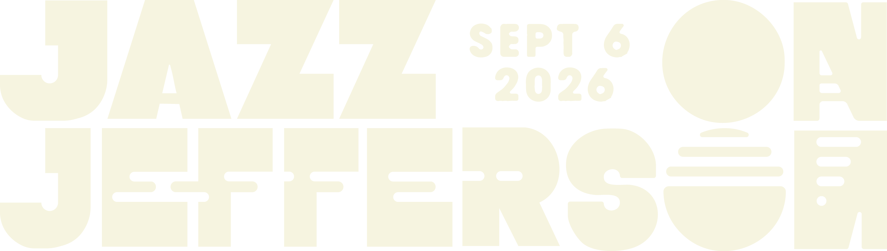 Jazz on Jefferson, September 6, 2026
